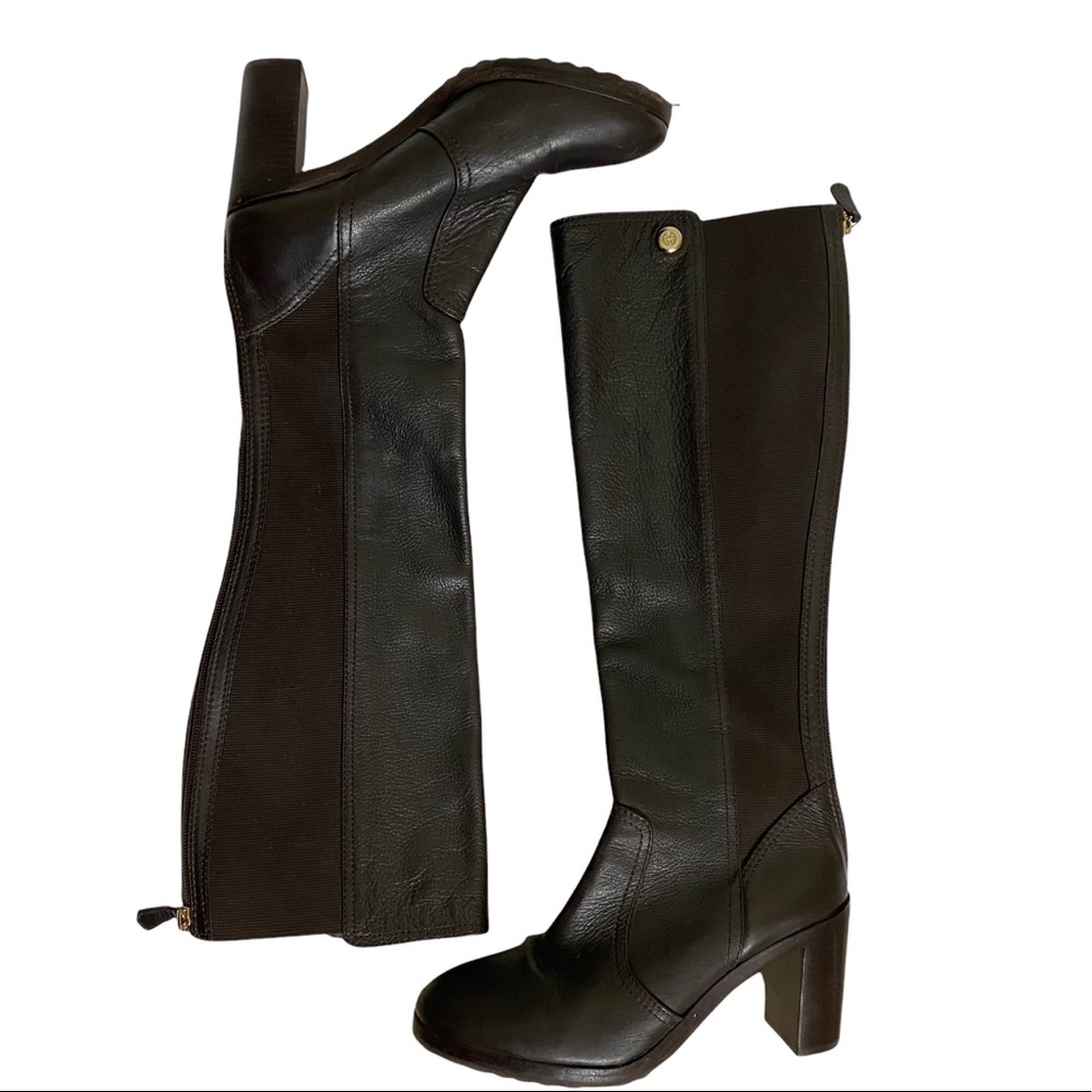 Tory Burch Brown Heeled Boots